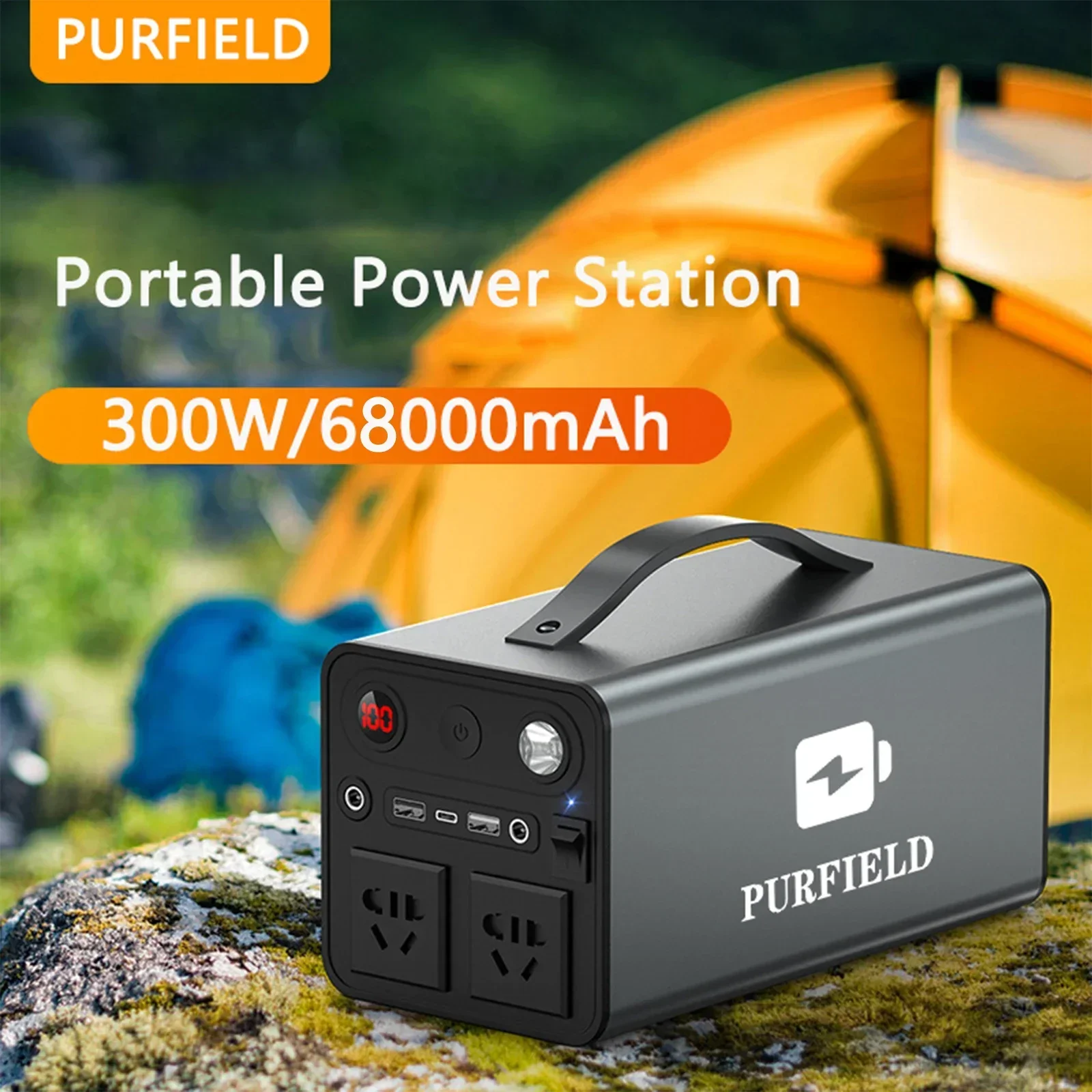 PURFIELD Portable Power 68000  – Ac Outdoor Power Bewertung und Preis