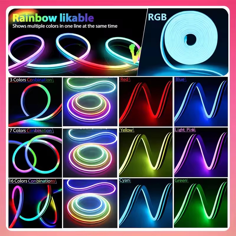 24V Adressierbare Neon-LED-Lic – Outdoor Power Strip Weatherproof Bewertung und Preis